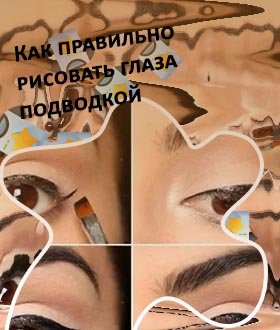 Подводка глаз карандашом пошагово